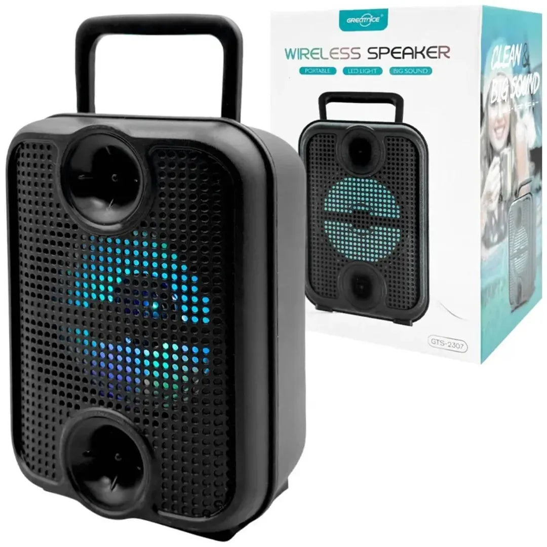 Wireless Bluetooth Speaker with LED Control
