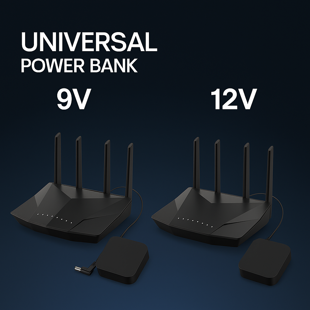 WiFi Router Power Bank – 20000mAh
