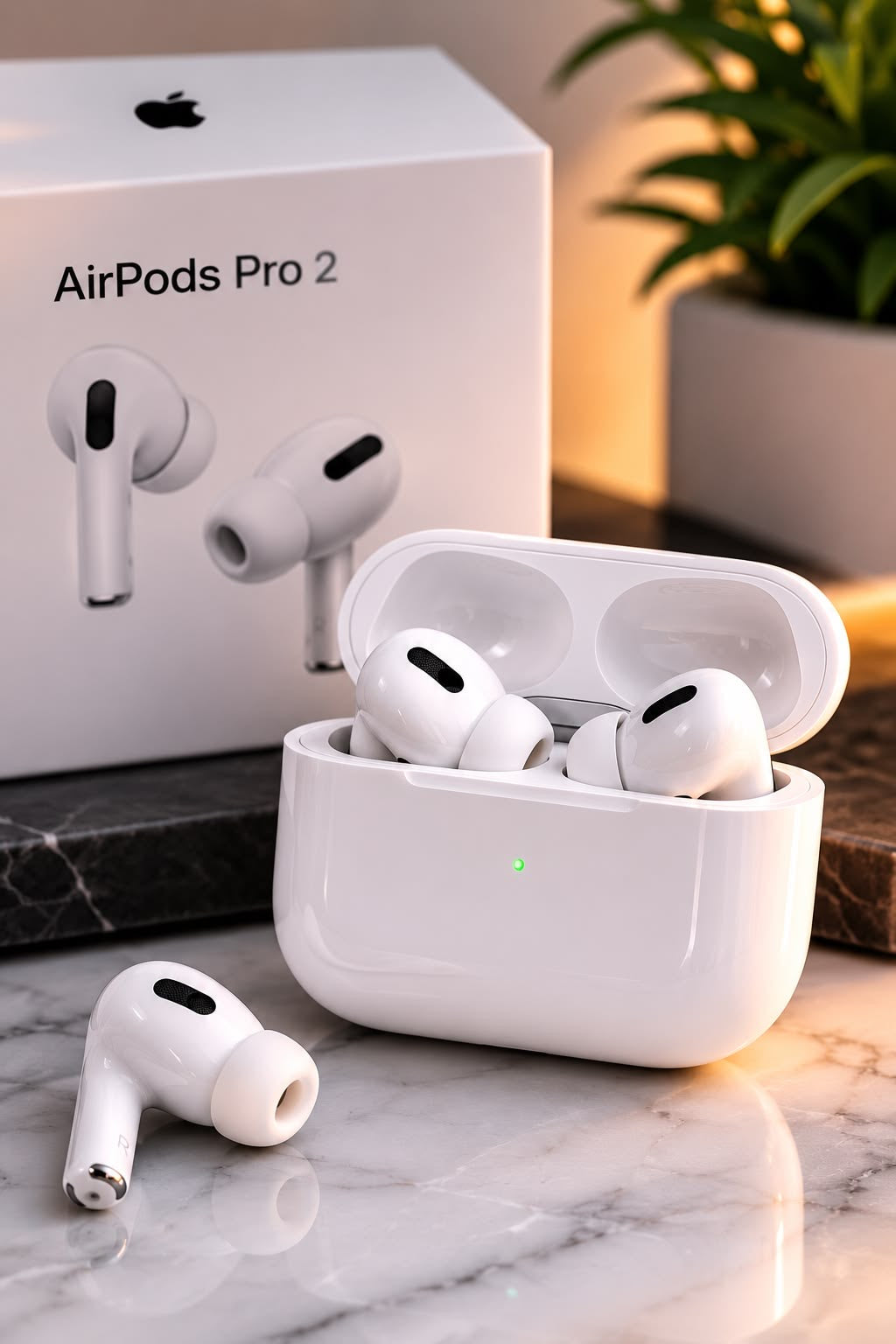 Pro 2 Wireless Earbuds – White
