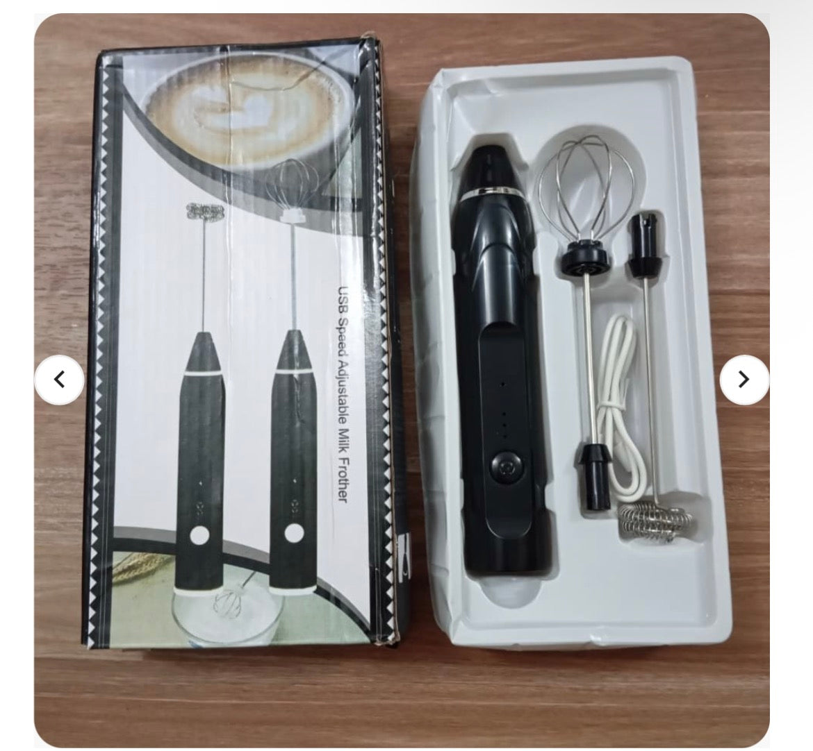 Electric Milk Frother & Egg Whisk