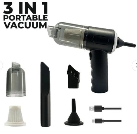 3-in-1 Portable Wireless Vacuum Cleaner
